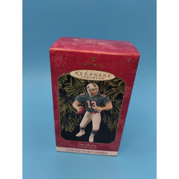 Hallmark Other - Dan Marino Hallmark Keepsake Ornament 1999 Football Legends Collector Series #5